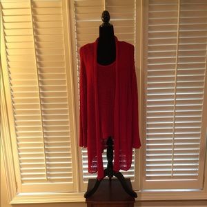 Chico’s Two-Piece Tank and Duster